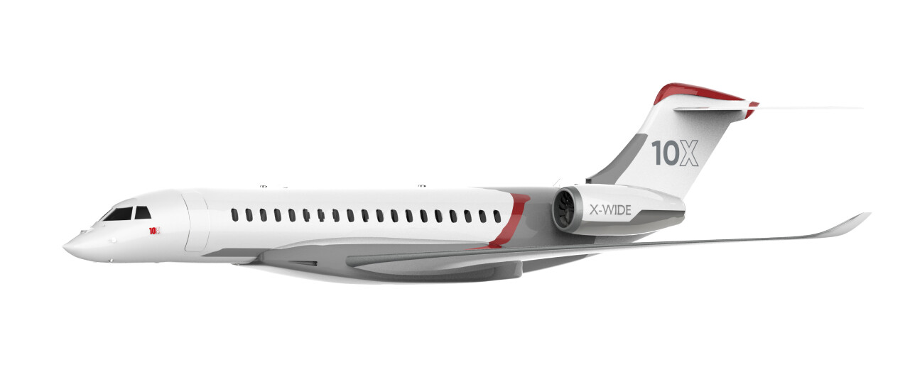 Dassault falcon 10x air one oem s showroom